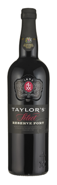 Bottle of Select Reserve Port wine from Taylor's